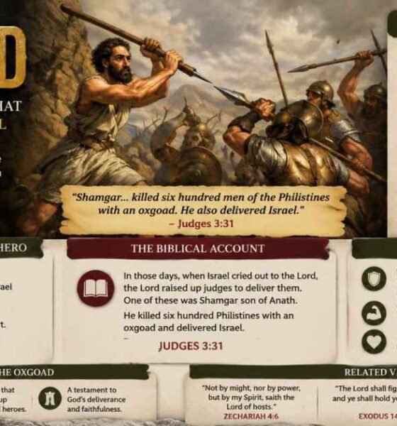 Oxgoad : Meaning, Biblical Definition, History, and Spiritual Significance