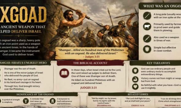 Oxgoad : Meaning, Biblical Definition, History, and Spiritual Significance