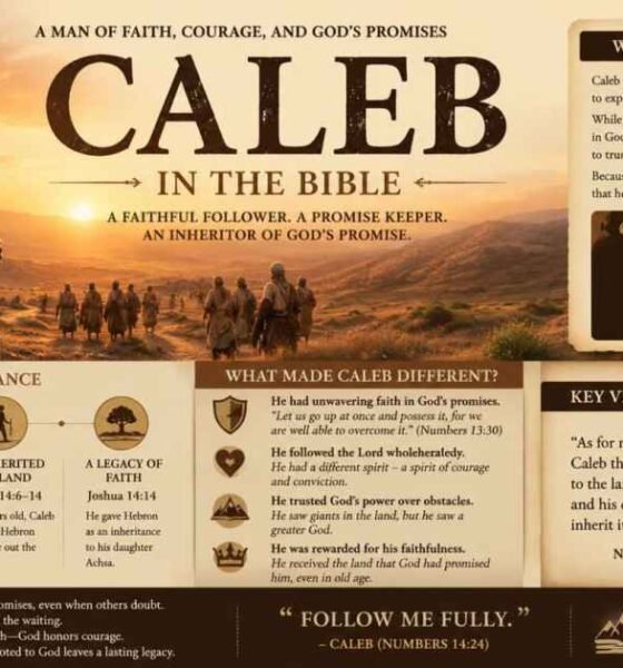 Caleb in the Bible : The Complete Guide to His Story, Faith, and Lasting Legacy