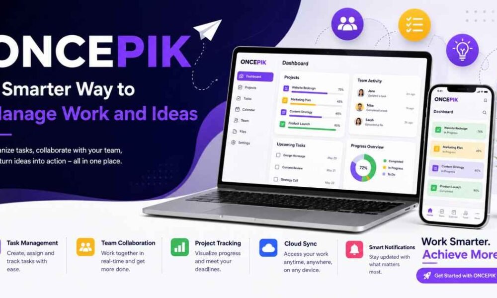 Oncepik : The Ultimate Guide to the All-in-One Visual Workspace for Productivity and Collaboration
