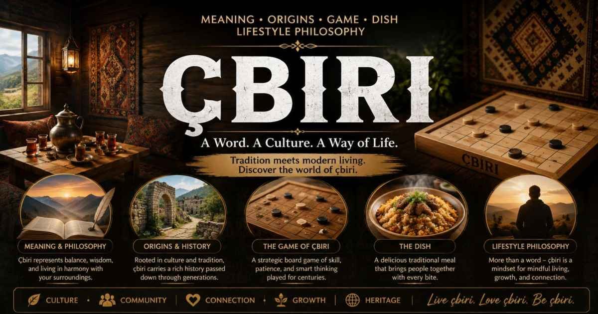 Çbiri Explained 2026: Meaning, Origins, Game, Dish, and Modern Lifestyle Philosophy