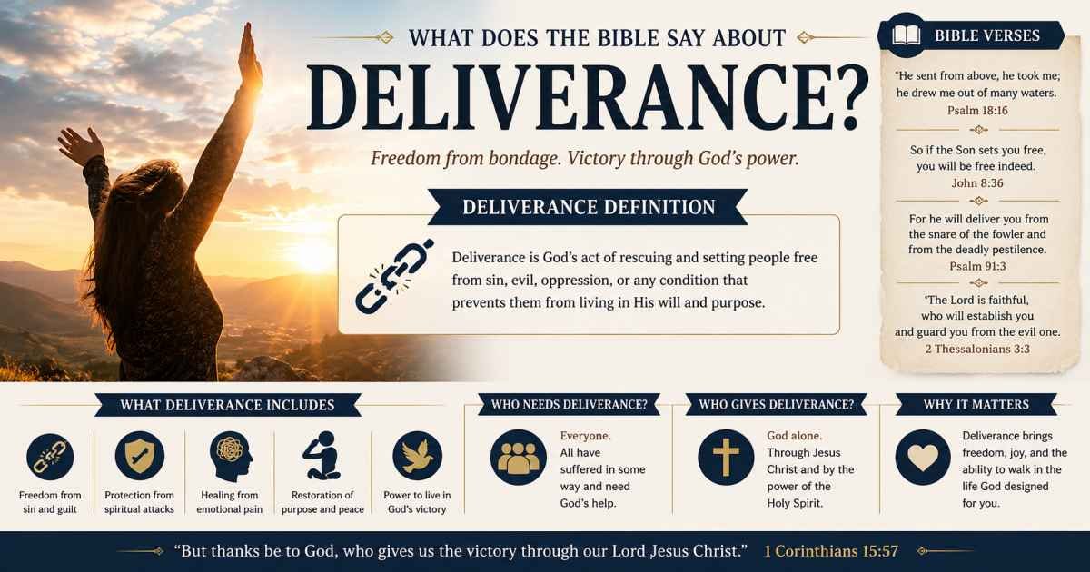 Deliverance Definition : Biblical Meaning, Spiritual Significance, and Everyday Understanding